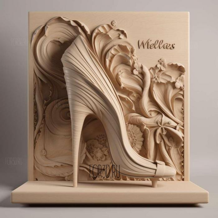 Heels TV series 3 stl model for CNC